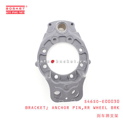 S46SO-E00030 Rear Wheel Brake Anchor Pin Bracket For HINO 700 E13C