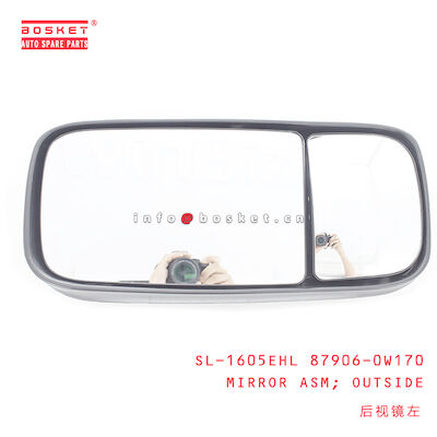 SL-1605EHL 87906-0W170 HINO 300 Outside Mirror Assembly