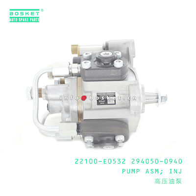 22100-E0532 294050-0940 Injection Pump Assembly For HIN O500 J08E