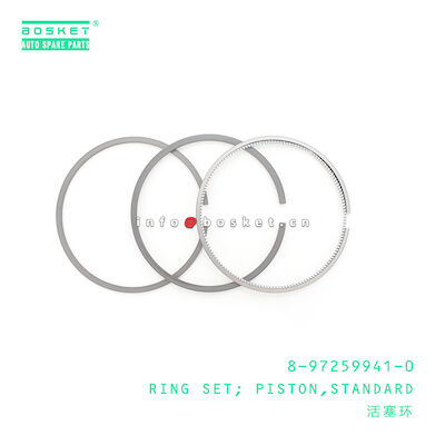 8-97259941-0 Standard Piston Ring Set 8972599410 For ISUZU NKR77 4JH1