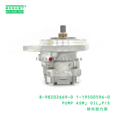 8-98202669-0 1-19500596-0 ISUZU LT 6HE1 Oil Power Steering Pump Assembly 8982026690 1195005960