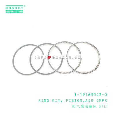 1-19163043-0 Air Compressor Piston Ring Kit 1191630430 for ISUZU FSR32 6HE1T