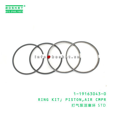 1-19163043-0 Air Compressor Piston Ring Kit 1191630430 Suitable for ISUZU FSR32 6HE1T