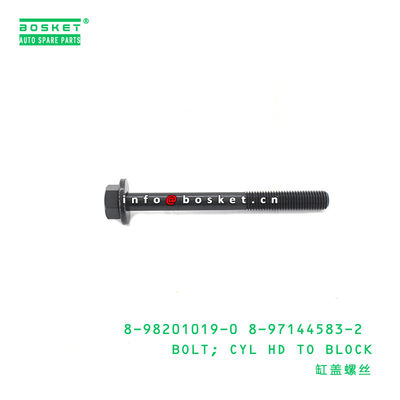 8-98201019-0 8-97144583-2 Cylinder Head Bolt 8982010190 For ISUZU NKR NPR 4JJ1