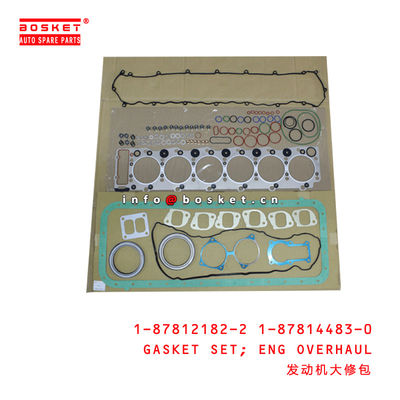 1-87812182-2 1-87814483-0 Engine Overhaul Gasket Set 1878121822 1878144830 for ISUZU FRR