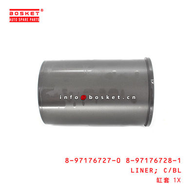 8-97176727-0 8-97176728-1 Cylinder Block Liner 8971767270 8971767281 for ISUZU NPR66 4HF1