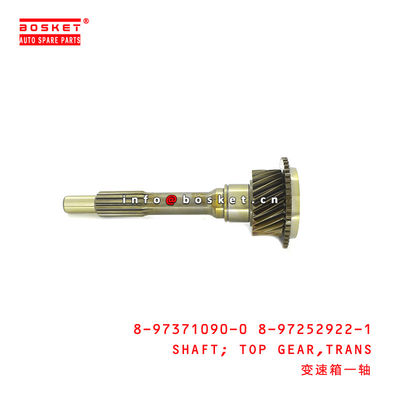 8-97371090-0 8-97252922-1 Transmission Top Gear Shaft 8973710900 8972529221 for ISUZU MZZ6U MZZ6F