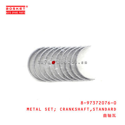 8-97372076-0 Standard Crankshaft Metal Set 8973720760 Suitable for ISUZU M801 4HK1 4HF1