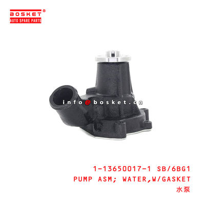 1-13650017-1 SB/6BG1 Water Pump Assembly With Gasket 1136500171 SB 6BG1 For ISUZU XE 6BG1