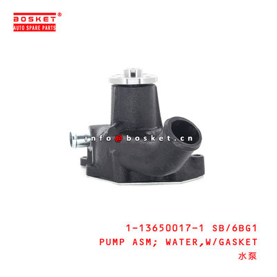 1-13650017-1 SB/6BG1 Water Pump Assembly With Gasket 1136500171 SB 6BG1 For ISUZU XE 6BG1