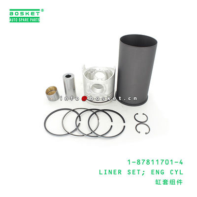 1-87811701-4 Engine Cylinder Liner Set 1878117014 Suitable for ISUZU FVR32 6HE1T