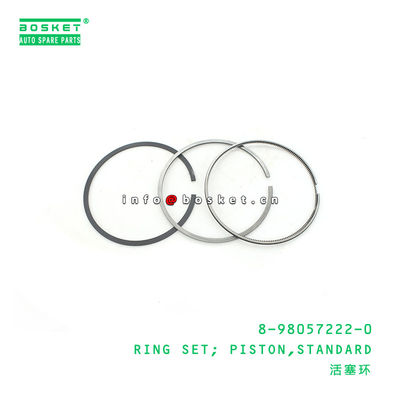 8-98057222-0 Standard Piston Ring Set 8980572220 Suitable For ISUZU XD 4JJ1