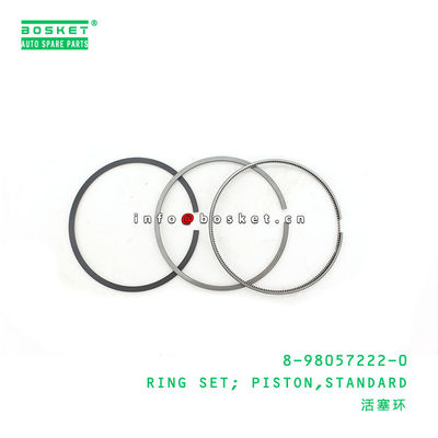 8-98057222-0 Standard Piston Ring Set 8980572220 Suitable For ISUZU XD 4JJ1