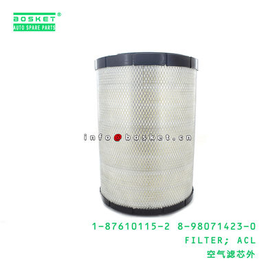 1-87610115-2 8-98071423-0 Air Clean Filter 1876101152 8980714230 for ISUZU FVM GVR 6HK1