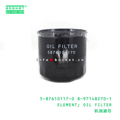 5-87610117-0 8-97148270-1 Oil Filter Element 5876101170 8971482701 for ISUZU NKR NPR 4HK1