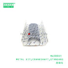 M4000K1 Standard Crankshaft Metal Kit Suitable For ISUZU 6HE1 6HK1