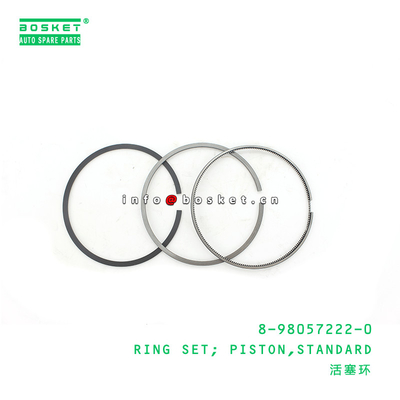 8-98057222-0 Standard Piston Ring Set 8980572220 for ISUZU XD 4JJ1