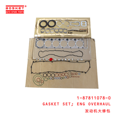 1-87811078-0 Engine Overhaul Gasket Set 1878110780 for ISUZU FVR33 6HH1