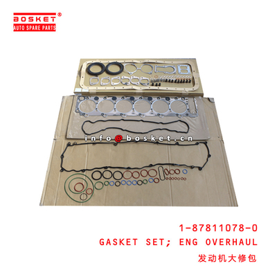 1-87811078-0 Engine Overhaul Gasket Set 1878110780 for ISUZU FVR33 6HH1