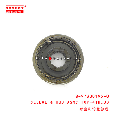 8-97300195-0 Outside Diameter Top Fourth Sleeve / Hub Assembly 8973001950 for ISUZU NKR NPR 4HF1 4HG1