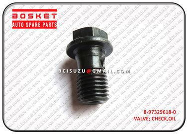 8-97329618-0 Isuzu FVR Parts Fsr11 6BD1 Iron Oil Check Valve 8973296180