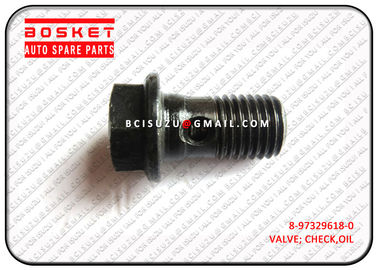8-97329618-0 Isuzu FVR Parts Fsr11 6BD1 Iron Oil Check Valve 8973296180