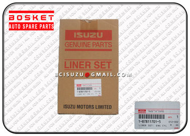 1-87811701-5 Metal Isuzu Engine Cylinder Liners Set For FVR32 6HE1 1878117015