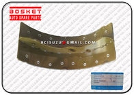 Iron Front Brake Shoe Isuzu Brake Parts ELF 700P 4HK1 5878320470 5-87832047-0