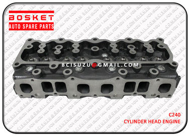 C240 Isuzu Truck Cylinder Head , Iron Diesel Engine Cylinder Cover