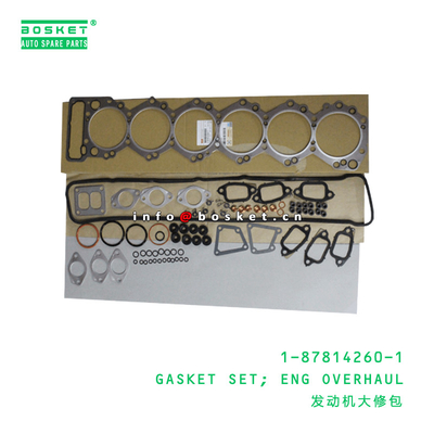 1-87814260-1 Engine Overhaul Gasket Set 1878142601 Suitable for ISUZU FVR