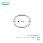 8-97252672-0 Counter Shaft Bearing Shim 8972526720 Suitable for ISUZU NKR