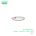 8-97306189-0 Counter Shaft Bearing Shim 8973061890 For ISUZU XM
