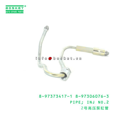 8-97373417-1 8-97306076-3 Isuzu Engine Parts Injection No.2 Pipe 8973734171 8973060763 For NPR 4HK1