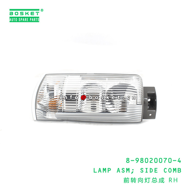 8-98020070-4 Isuzu Body Parts Side Combination Lamp Assembly 8980200704 For NKR85 4JJ1