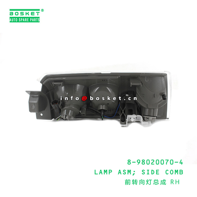 8-98020070-4 Isuzu Body Parts Side Combination Lamp Assembly 8980200704 For NKR85 4JJ1