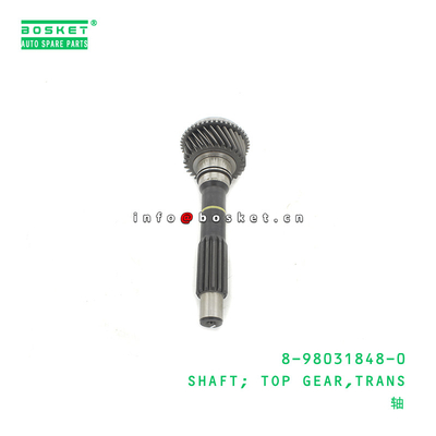 8-98031848-0 Transmission Top Gear Shaft 8980318480 For ISUZU NMR