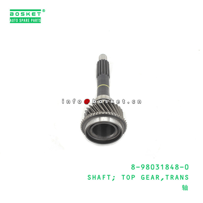 8-98031848-0 Transmission Top Gear Shaft 8980318480 For ISUZU NMR