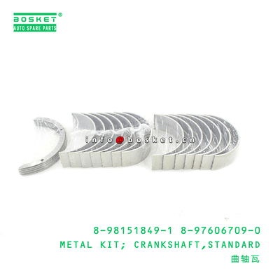 8-98151849-1 8-97606709-0 Standard Crankshaft Metal Kit 8981518491 8976067090 For ISUZU CYZ52 6WG1T