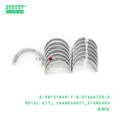 8-98151849-1 8-97606709-0 Standard Crankshaft Metal Kit 8981518491 8976067090 For ISUZU CYZ52 6WG1T
