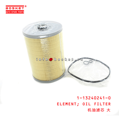 1-13240241-0 Oil Filter Element 1132402410 For ISUZU CXZ51K VC46 6WF1