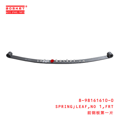 8-98161610-0 Truck Chassis Parts Front No.1 Leaf Spring 8981616100 For ISUZU CYZ 6WG1