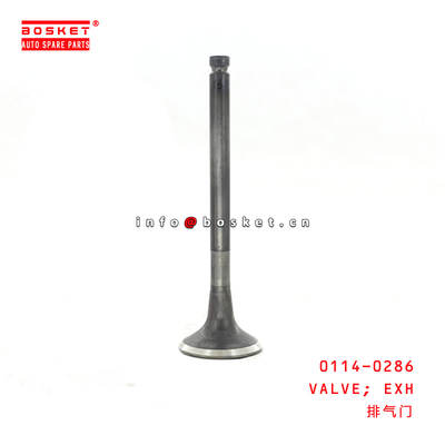 0114-0286 Exhaust Valve Isuzu Engine Parts For 4JB1