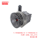 1-19500584-0 1-19500456-0 Power Steering Oil Pump Assembly 1195005840 1195004560 For ISUZU FSR32 6HH1