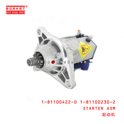 1-81100422-0 1-81100230-2 Isuzu Engine Parts Starter Assembly 1811004220 1811002302 For FRR FTR FVR 6SD1