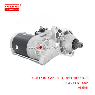 1-81100422-0 1-81100230-2 Isuzu Engine Parts Starter Assembly 1811004220 1811002302 For FRR FTR FVR 6SD1