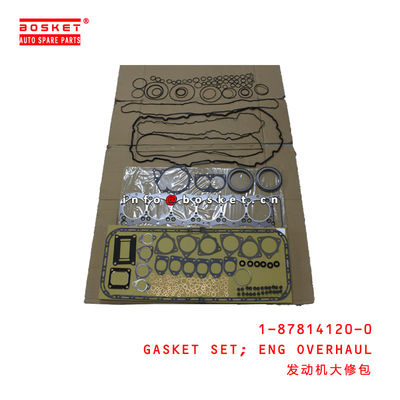 1-87814120-0 Engine Overhaul Gasket Set 1878141200 For ISUZU VC46 6UZ1