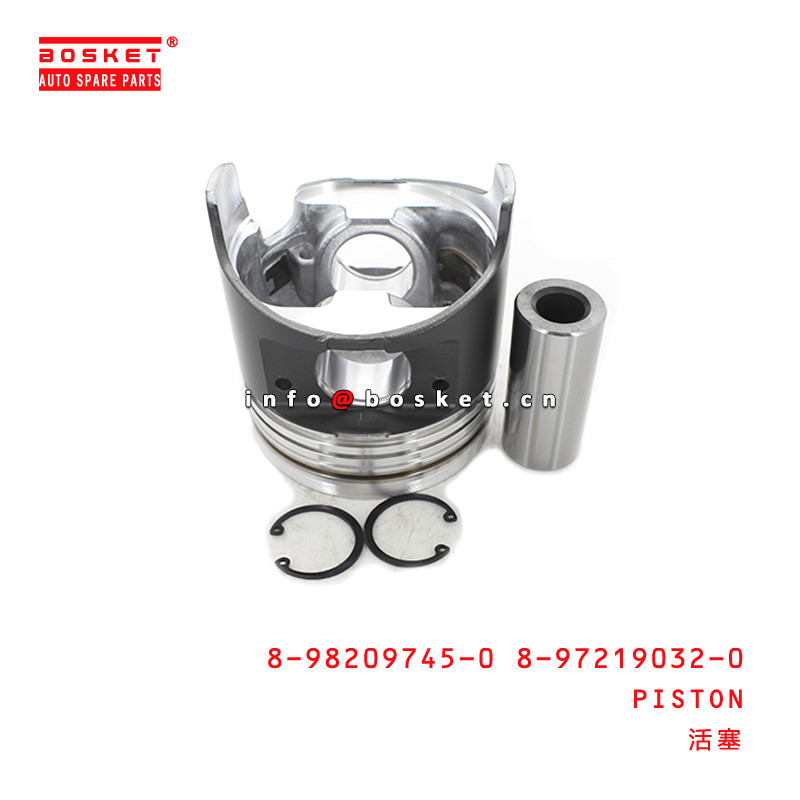 8-98209745-0 8-97219032-0 Isuzu Engine Parts Piston 8982097450 8972190320 For NKR 4HG1-T