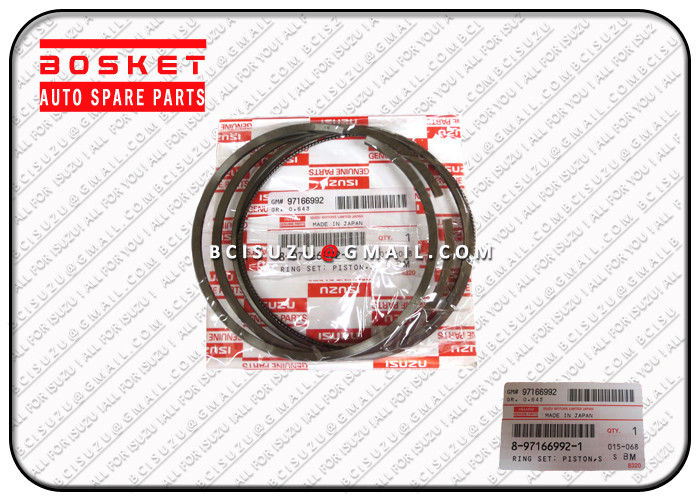 4HE1 Isuzu NPR Parts 8971669921 Piston Standard Ring Set 8-97166992-1