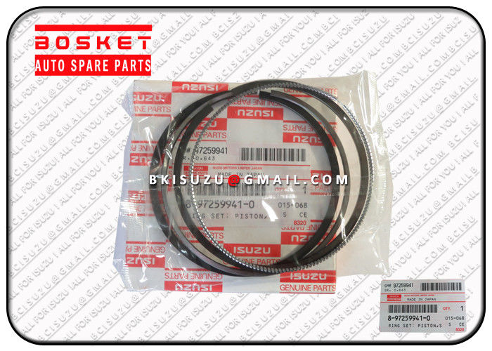 Truck Engine Parts 8972599410 8-97259941-0 Standard Piston Ring Set For ISUZU NKR77 4JH1