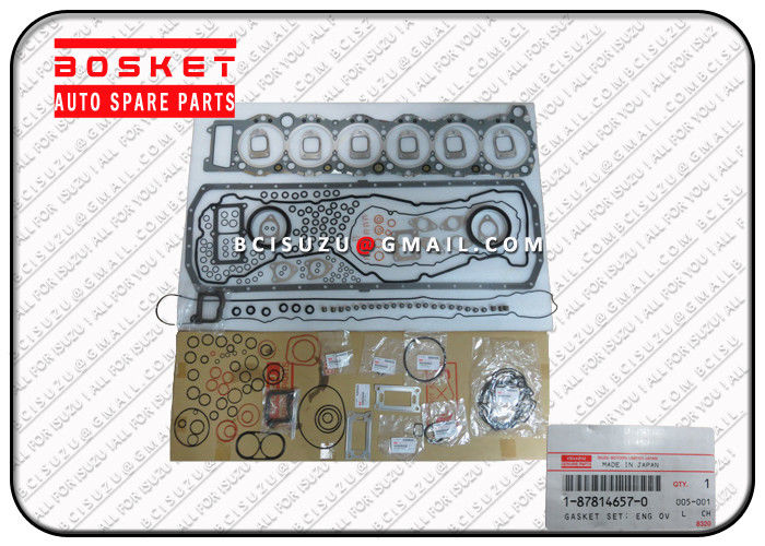 5KG Japanese Truck Parts 1878146570 Engine Overhaul Gasket Set 1878138110